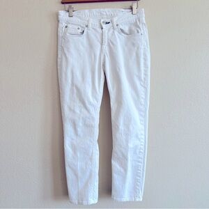 Rag & Bone White Skinny Capri Jeans Women's Size 27